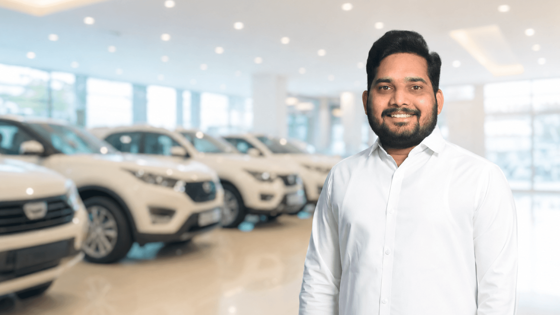 Manohar, founder of Manu's Car World